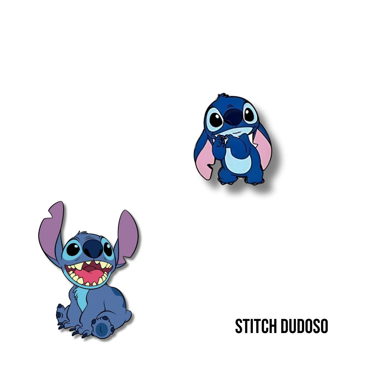 Pin Metálico Stitch Dudoso
