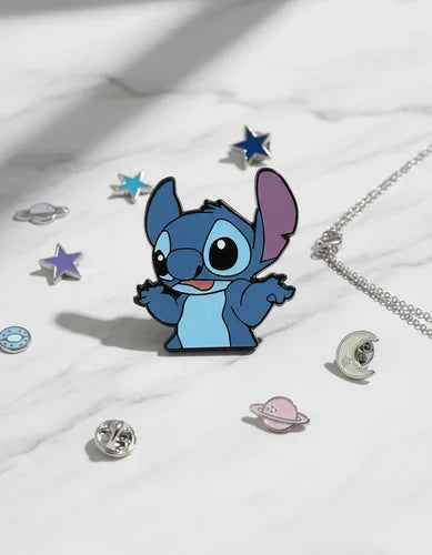 Pin Metálico Stitch Ni Modo