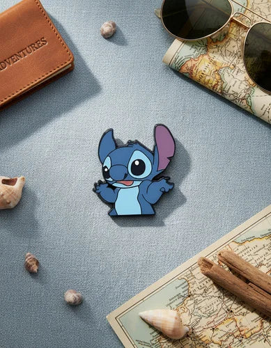 Pin Metálico Stitch Ni Modo