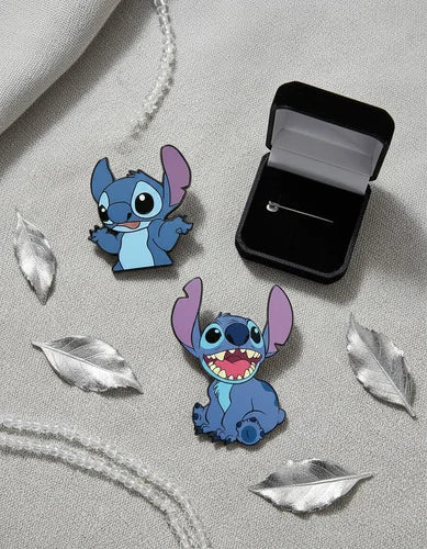 Pin Metálico Stitch Ni Modo