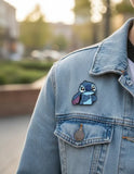Pin Metálico Stitch con Ojitos Llorosos