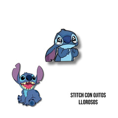 Pin Metálico Stitch con Ojitos Llorosos