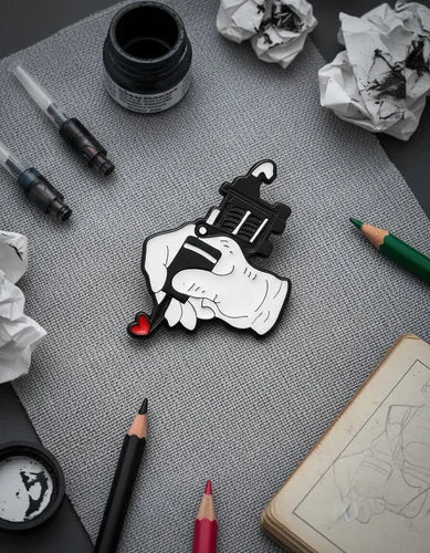 Pin Metálico Tattoo con Amor