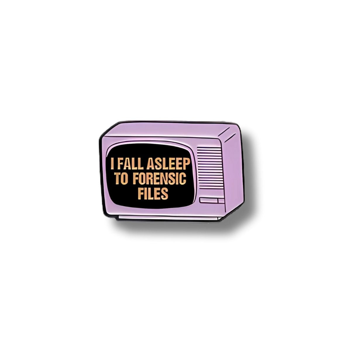 Pin Metálico Televisor Archivos Forenses