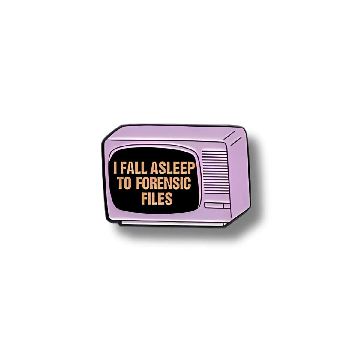Pin Metálico Televisor Archivos Forenses