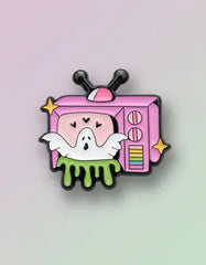 Pin Metálico Televisor Fantasma