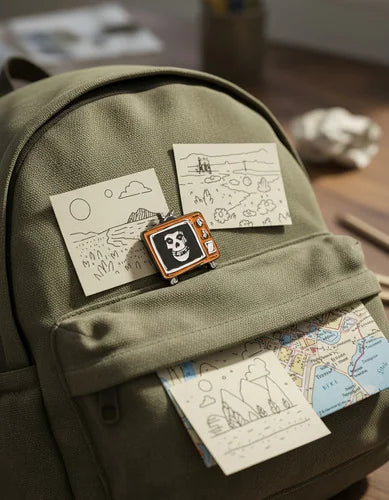 Pin Metálico Televisor The Misfits