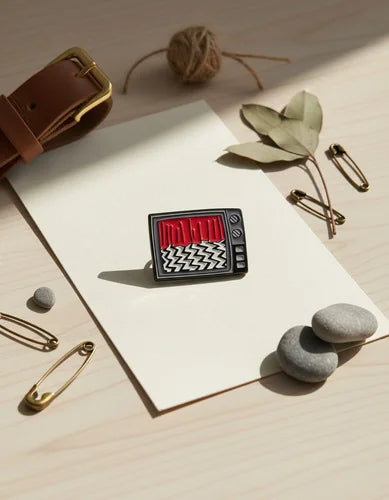 Pin Metálico Televisor Twin Peaks