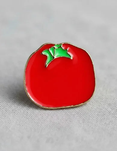 Pin Metálico Tomate Jugoso