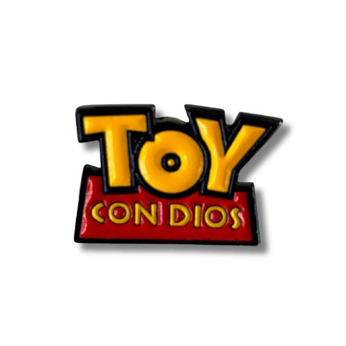Pin Metálico Toy con Dios Meme
