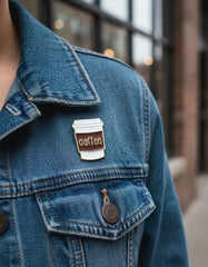 Pin Metálico Vaso de Café