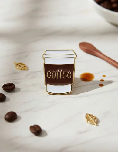 Pin Metálico Vaso de Café