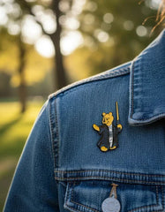 Pin Metálico Winnie Jedi