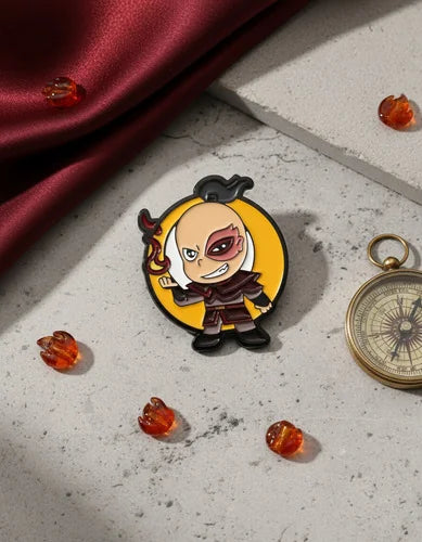 Pin Metálico Zuko Fuego Control