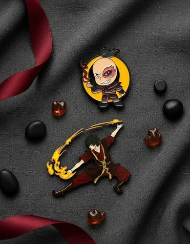 Pin Metálico Zuko Fuego Control