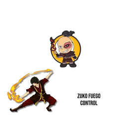 Pin Metálico Zuko Fuego Control