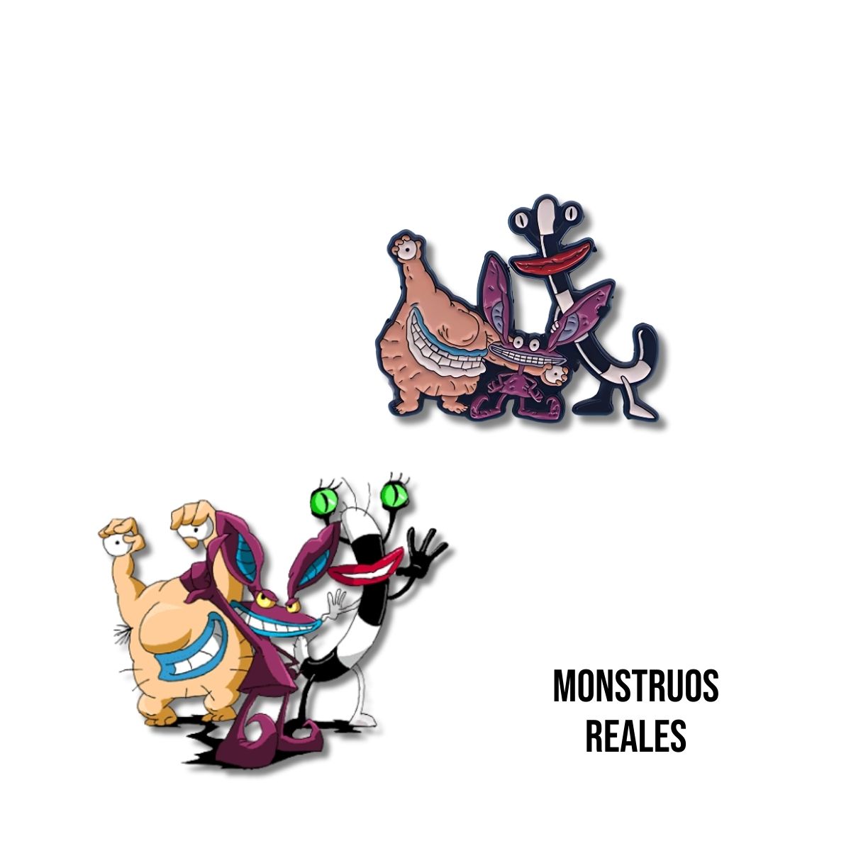 Pin Metálico ¡Aaahh! Monstruos Reales