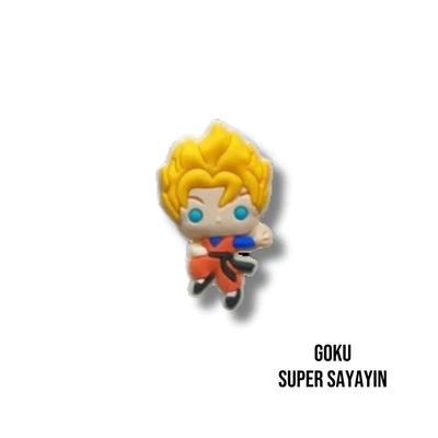 Pines Crocs Goku Super Sayayin