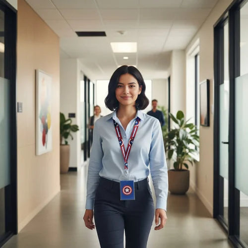 Porta Carnet Cinta Escudo Capitán América