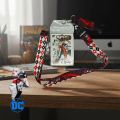 Porta Carnet Cinta Harley Quinn