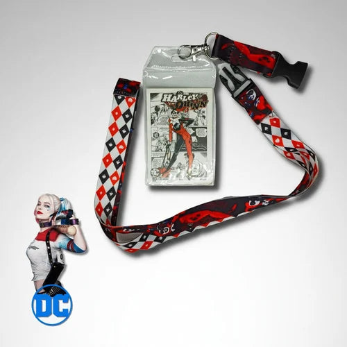 Porta Carnet Cinta Harley Quinn
