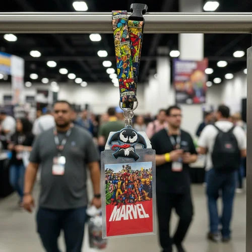 Porta Carnet Cinta Marvel Venom