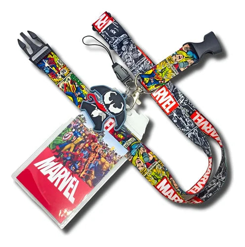 Porta Carnet Cinta Marvel Venom