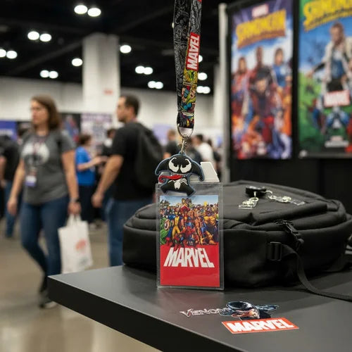 Porta Carnet Cinta Marvel Venom