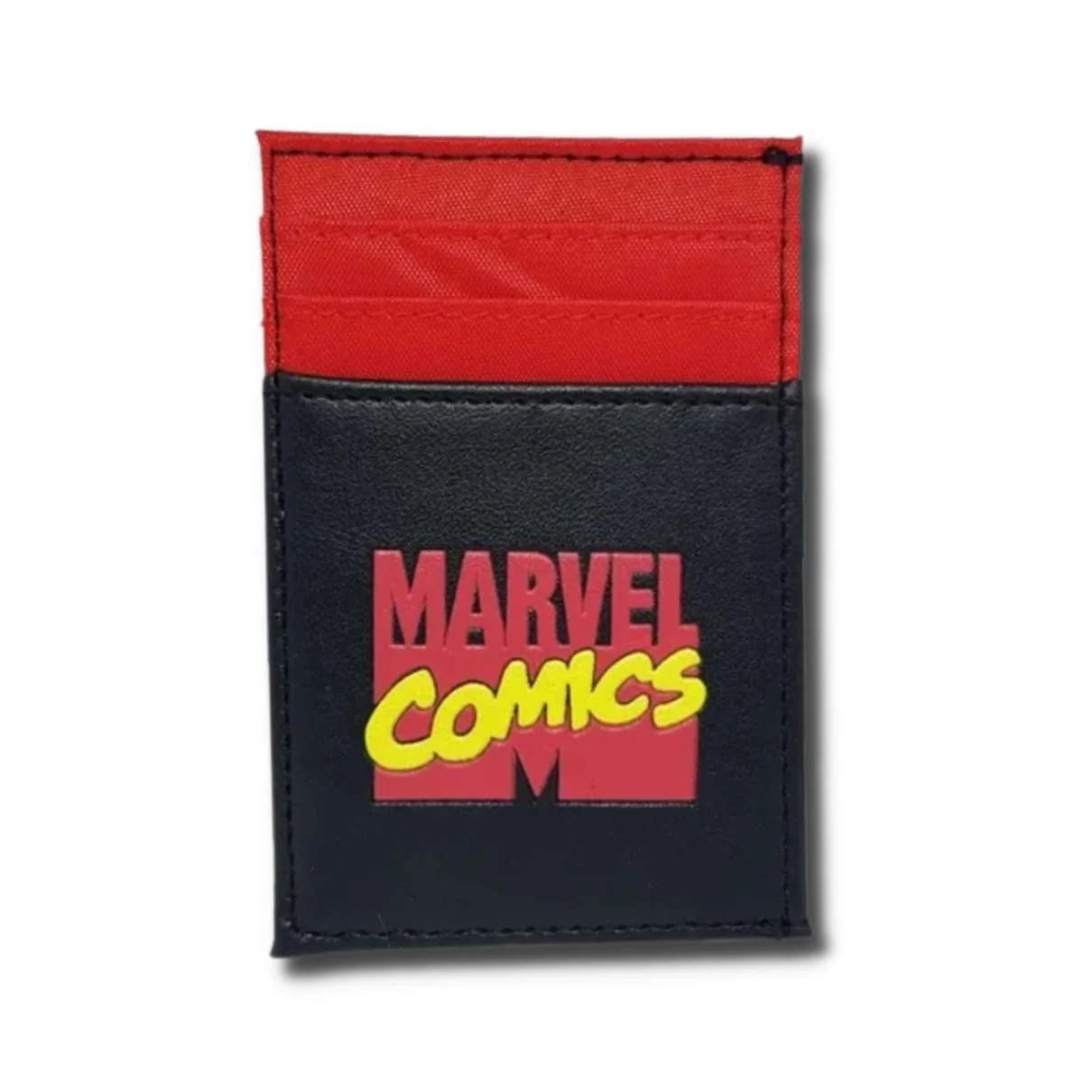 Porta Documentos color rojo y negro Marvel Comics
