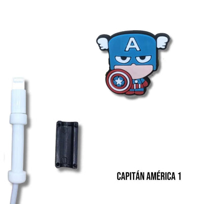 Protector Cable Capitán América 1