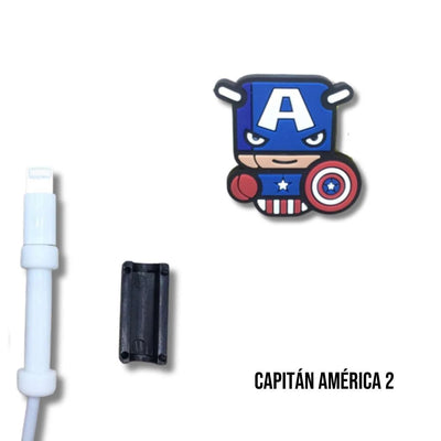 Protector Cable Capitán América 2