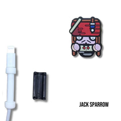 Protector para Cable Jack Sparrow de Piratas del Caribe