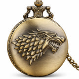 Reloj de Bolsillo Game of Thrones Casa Stark