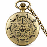 Reloj de Bolsillo Gravity Falls Bill Cipher