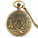 Reloj de Bolsillo Símbolos Masónicos