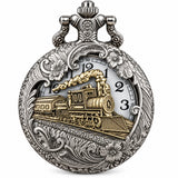 Reloj de Bolsillo Vintage Locomotora