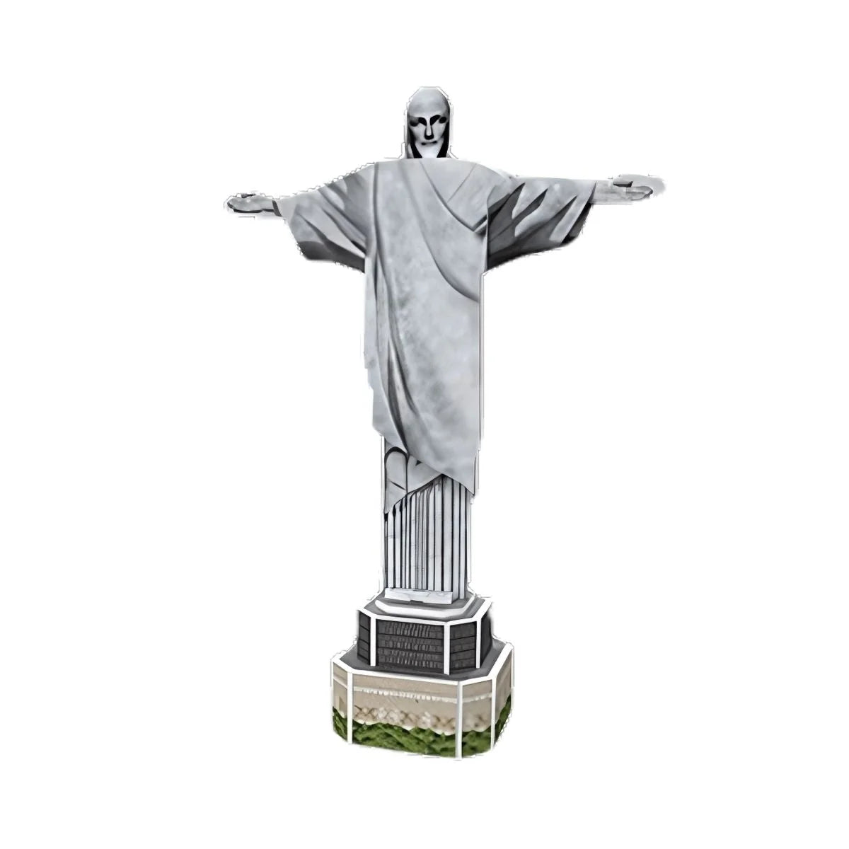 Rompecabezas 3D Mini Sitios Turísticos Corcovado mountain