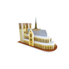 Rompecabezas 3D Mini Sitios Turísticos Notredame de paris