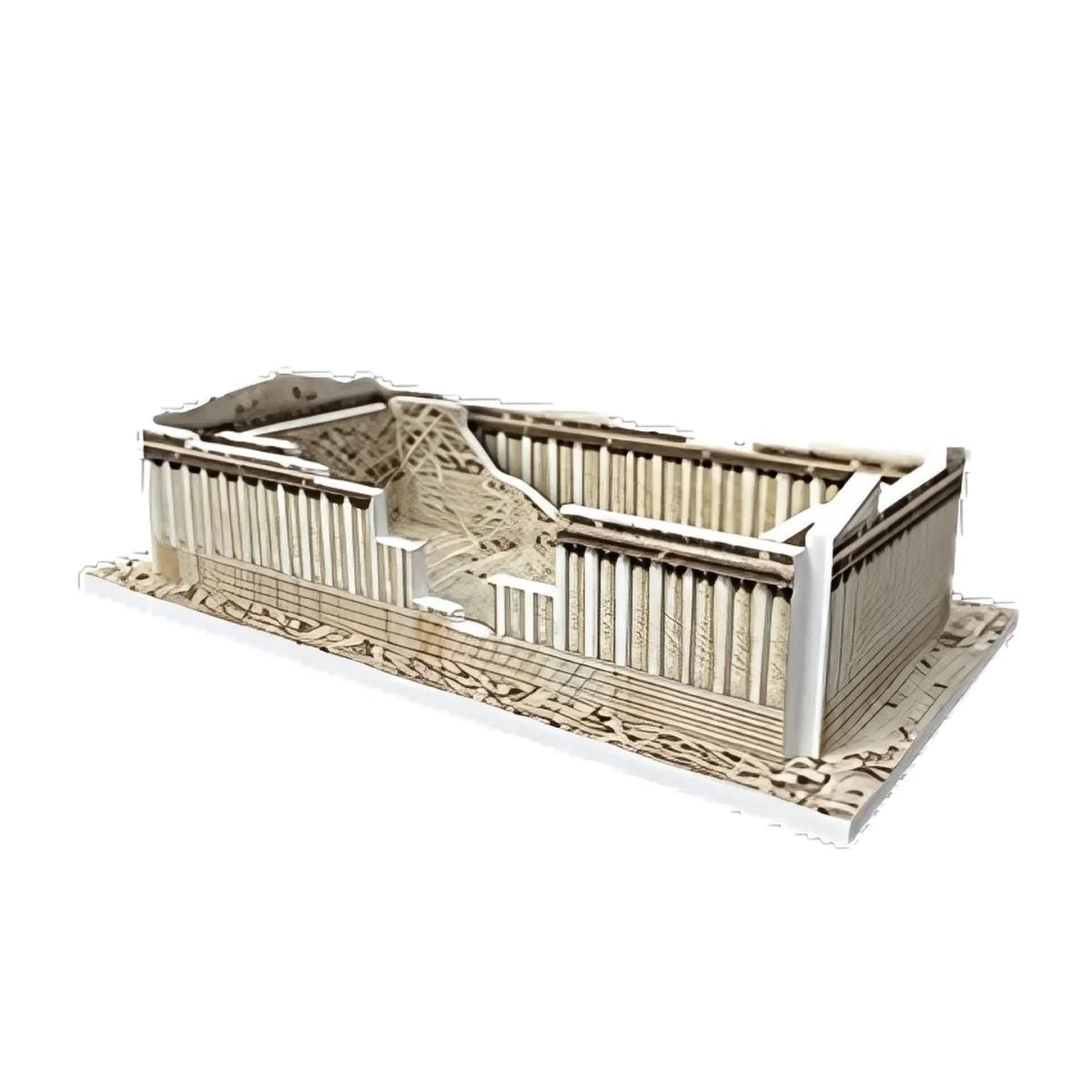 Rompecabezas 3D Mini Sitios Turísticos Parthenon temple