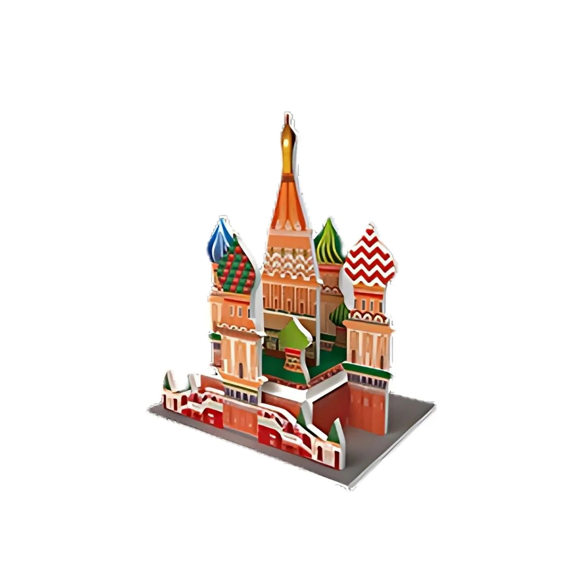 Rompecabezas 3D Mini Sitios Turísticos st basils cathedral