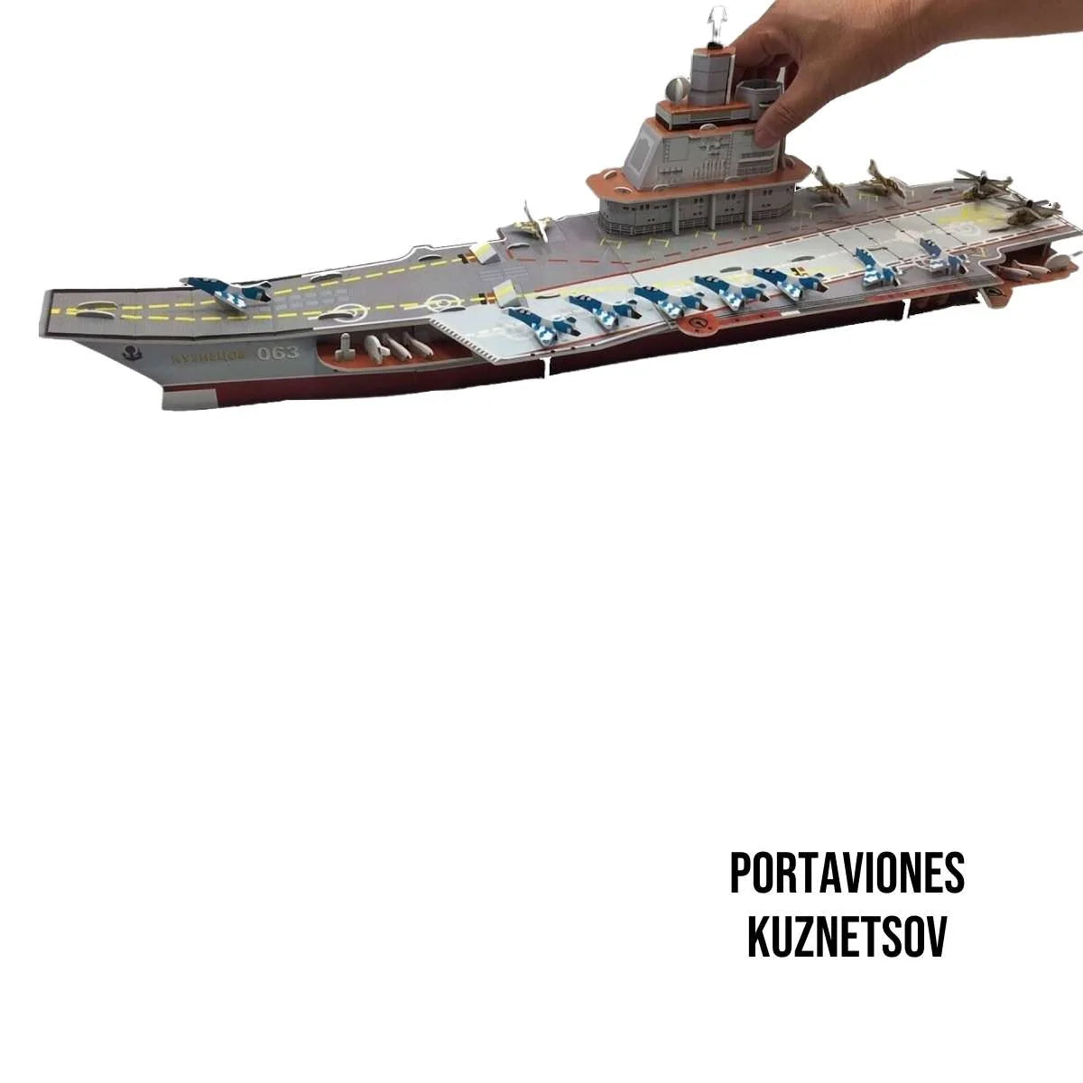 Rompecabezas 3D Portaviones Kuznetsov
