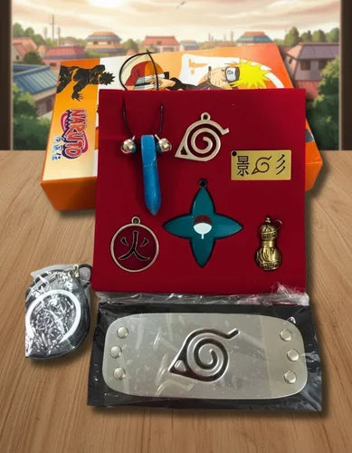 Set Accesorios Naruto en Caja