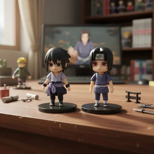 Set x 6 Figuras Naruto 8 CM