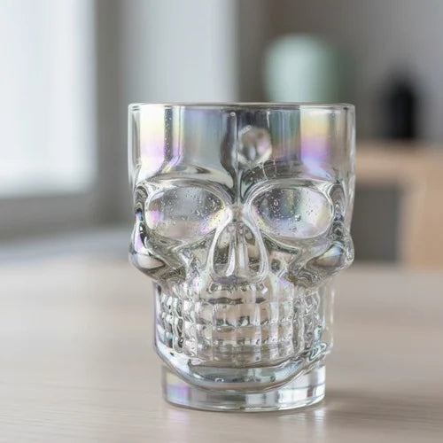 Vaso Cervecero Calavera 500 ml Tornasol (1 Unidad)