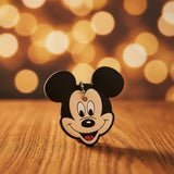 Funda Llave Micky Mouse - Bokeh madera