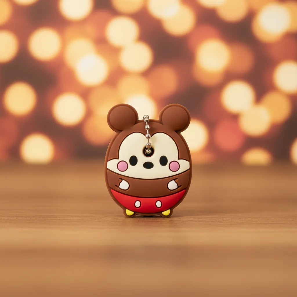 Funda Llave Micky Mouse 3 - Bokeh madera
